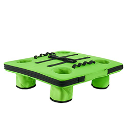 MISHITI Soporte de bebida flotante premium para piscinas bañera de hidromasaje playa al aire libre titular versátil barra de porción portátil inflable en oferta