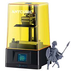 ANYCUBIC Photon Mono 4K, LCD Impresora 3D de Resina 4K, Pantalla LCD Monocromática de 6,23'' con Resolución 4K HD para una Impresión Rápida y de Gran  características