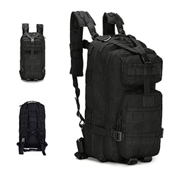 Satohom Mochila táctica militar de Hiking Trekking Mochila Deportiva Unisex 25L Mochila Muelles Multifunción Impermeable Mochila de Asalto Hombre Muje características