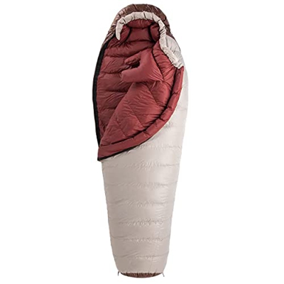 Naturehike Snowbird Saco de Dormir Momia Invierno Engrosamiento al Aire Libre Camping Ultraligero Plumón de Pato Saco de Dormir (Marrón 1090G)