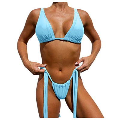 Bikinis Altos De Cintura, Bañadores Mujer Verano, Bañador Escote V, Bañadores Mujer con Aros, Bikini Talle Alto Brasileño, Braga Tanga Bikini, Vestido