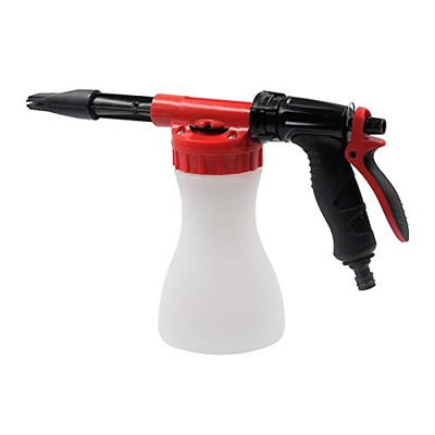 KIY 800 ml Pistola de espuma SHAMPOUS Pulverizador de coches Limpieza de automóvil Generador de espuma Ajuste para jardín Hosa lavado de manguera de a