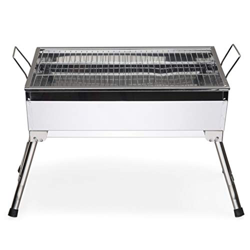 Barbacoa Carbon Barbacoa Carbón Portátil-instalación libre que dobla la parrilla de acero inoxidable del carbón de leña parrilla al aire libre del esp características