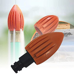 JIUYUE Tubería Dragal Flousher Tubería Agua Cohete Lavadora Presión Rociador Boquilla for Limpiar Tubos Inaccesibles Drenaje Drenaje Drenaje Al Aire L en oferta