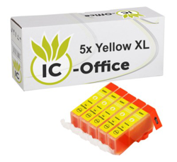 5 Tinta Canon CLI526 Amarillo IP4850 IP4950 MX884 MX885 MX895 MG5220 Nuevo precio
