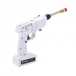 ZBBN Cordless Portable Power Cleaner, Electric High-Pressure Cleaner 200w High-Power Cleaner, Battery-Powered High-Pressure Car Wash, for Garden, 24V en oferta