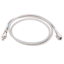 TETI Manguera de Alta presión de CO2 Manguera de Alta presión de 1,8 m CO2 para SodaStream a Kit de Adaptador Directo de Tanque W21.8-14 Externo características