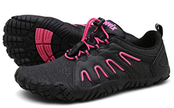 Zapatillas de Trail Running Barefoot Unisex-Adulto Minimalistas Zapatillas de Deporte Exterior Interio negro/rojo42 en oferta