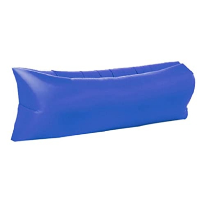 Yoyakie Sofá Inflable de Aire Tipo Tumbona con Paquete portátil para Viajes, Camping, Senderismo, Fiestas en la Piscina y en la Playa, Azul Real, Prod