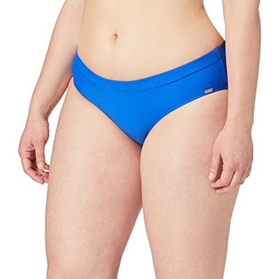 Schiesser Bikinihose Panties Bragas de Bikini, Azul Cobalto, 40 para Mujer