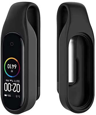 NEO+ Soporte de clip compatible con Xiaomi Mi Band 5 y Mi Band 6, reemplazo de correa, no se ajusta a Mi, Mi 2 o Mi 3/4 tracker.