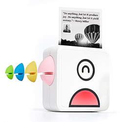 Impresora de Pegatinas térmicas - Mini Impresora inalámbrica para Imprimir Pegatinas,Imágenes,Notas,Listas,Compatible con iOS, teléfono Andriod en oferta