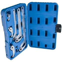 Herramienta de llave de gancho y pasador de 6 piezas con llave en C Llave ajustable 35-120 mm precio