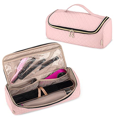 Yarwo Bolsa para Plancha de Pelo, Estuche de Viaje Compatible con Planchas para el Pelo Corrale, Bolsa para Cepillo Eléctrico Alisador de Pelo y Acces