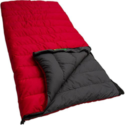 LOWLAND OUTDOOR® Ranger Lite - Saco de Dormir de plumón (210 x 80 cm), Color Rojo precio