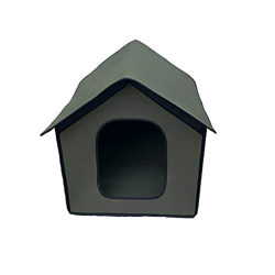 DEECOZY Waterproof Cat House Dog House Pet Outdoor Cat House, Outdoor Rainproof Dog House Cat House Villa Tent Collapsible Pet Shelter for Cat Dog (38 en oferta