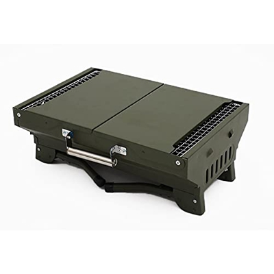 Barbacoa Carbon Barbacoa Carbón Mini Parrilla portátil plegable para acampar al aire libre coreano de la parrilla de la parrilla plegable de la barbac