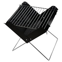 Nevup Mini Parrilla de Barbacoa de carbón Plegable Plegable portátil X de Acero Inoxidable para Acampar al Aire Libre y Picnic en oferta