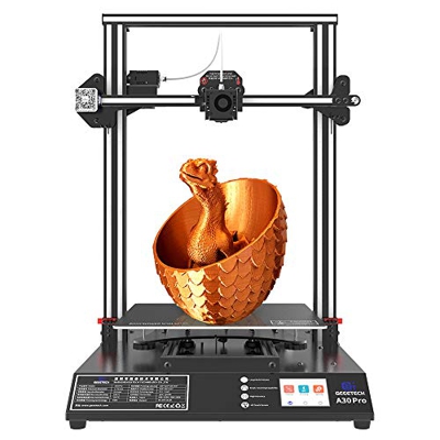 Impresora 3D Geeetech A30 Pro, que adopta el volumen de la tarjeta de control Desmarrto como detector de filamentos 320 x 320 x 420 mm³, y capacidad d