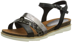 Marco Tozzi 2-2-28410-26 Sandale, Sandalia Mujer, Black Ant Comb, 38 EU características