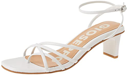 SANDALIAS DE TACÓN DE TIRAS FINAS BLANCAS PARA MUJER DELMAR características