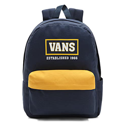 Vans Old Skool Iiii Backpack, Mochila Unisex Adulto, Dress Blues-Golden Glow, Talla única características