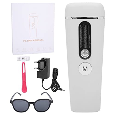 Depilación Láser IPL, Depilación IPL para Todo el Cuerpo, Depiladora Portátil Indolora para Mujeres Y Hombres, Máquina Depiladora de Contacto Completo