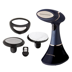 Russell Hobbs Plancha Vertical de Vapor Steam Genie Aroma - Vapor Vertical, 1800 W, Placa Cerámica, 4 Accesorios, Azul - 28041-56 características