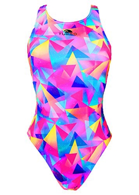 Turbo Power Geo Galaxy Bragas de Bikini, Rose, Medium para Mujer