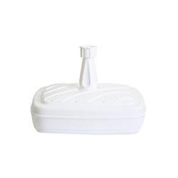 greemotion 462400.0 Base para Sombrilla, Blanco, 42x42x25 cm características