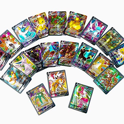 60 Cartas Pokemon V-VMAX Español - Contienen 45V-15VMAX Cartas V-VMAX de Alta Potencia Aleatorias - V - VMax Gigamax - Carta Coleccionables