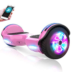 M MEGAWHEELS Hoverboard, Patinete electrico Auto Equilibrio 6.5 Pulgadas con Bluetooth, Fuerte Dual Motor y Hoverboard LED es un Regalo para niños. precio