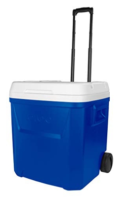IGLOO Laguna 60 Roller Nevera, Outdoor, Azul, 56 litros