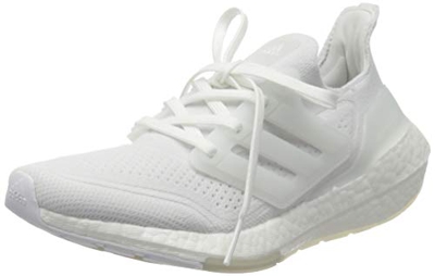 adidas Ultraboost 21 W, Zapatillas para Correr Mujer, FTWR White/FTWR White/Grey Three, 40 EU