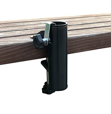 Abrazadera de Paraguas de Patio,Abrazadera de Soporte,Clip Fijo de Montaje de Paraguas de Pesca,Soporte de Sombrilla Para Playa,Patio,Balcón,Cubierta 