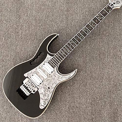 Baimelong Classical 6 String Black Guitarra Eléctrica Metal Acero Acústico String Guitars Cuerdas De Guitarra Acústica Guitarra eléctrica BAIMENGLONG 