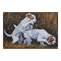 Retro Art Pintura Aluminio,Animales Perro Pointer,letreros de Metal Retro,Tienda De Mascotas Decoración Cartel ,Placa Decorativa en oferta