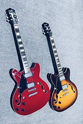 Baimelong Mano Izquierda Jazz Eléctrico Guitarra Acústica Acero Guitarra Guitarra Cuerdas De Guitarra Acero Acústico Guitarra eléctrica BAIMENGLONG