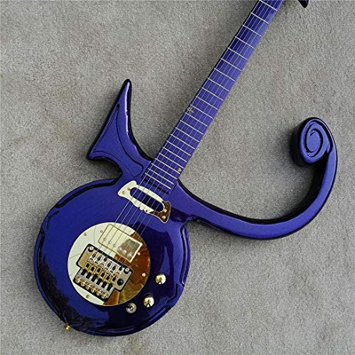 Baimelong Guitarra Metallic Purple Gold Accesorios De Oro 6 Cuerdas Cadena De Guitarra Acero Acústico Cuerda De Acero Guitarra eléctrica BAIMENGLONG (