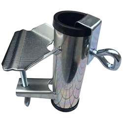 Soporte Sombrilla de Banco para Patio,Soporte de Abrazadera de Montaje Paraguas al Aire Libre,Abrazadera de Montaje en Paraguas de Pesca Silla de Cubi en oferta