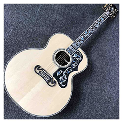 AMINIY Sólido 42"Top Top Tight All Binding Ebony Fingerboard Acústico Guitarra (Color : Guitar, Size : 42 Inches) en oferta