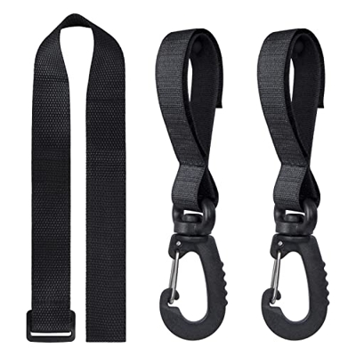 Ganchos Carrito Bebé Universal Gancho silla paseo y Cochecito de Bebé de Seguridad Cochecito de bebé Correa de muñeca de seguridad para silla de rueda