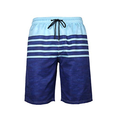 Meiju Pantalones de Playa Talla Grande 3D, Bañadores de Deporte para Hombre de Estampados Verano Entrenamiento Cortos de Surf Natación Pantalón (6XL,D