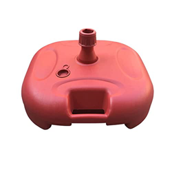 Base de sombrilla Soporte de sombrilla de Patio al Aire Libre, Arena, Relleno de Agua, Poste de sombrilla Soporte de Base de sombrilla para Patio, Pla en oferta