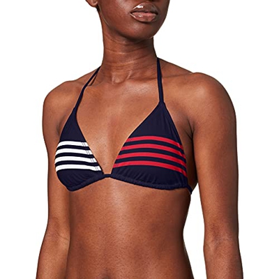 Tommy Hilfiger Triangle Rp Parte de Arriba de Bikini, Azul (Navy Blazer 416), 38 (Talla del Fabricante: Small) para Mujer