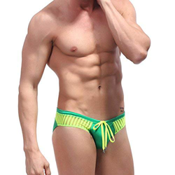 sandbank Calzoncillos de natación para hombre de corte bajo sexy de malla tanga de traje de baño ropa interior en oferta