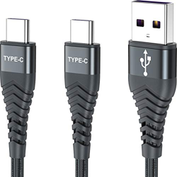 Cable PS5,Cable de Carga Para Mando PS5 Controller/Playstation 5/Sony PS5 DualSense/Xbox Series X/Series S,Samsung A42 5G A52 A72 A32 A12 S21,Nylon Ca características