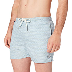 Springfield PETALOS Bañador para Hombre, Estampado Verde, M características