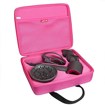 Hermitshell - Funda de viaje para secador de pelo Dyson Supersonic, color fucsia
