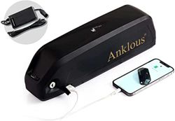 ANKLOUS Bateria Bicicleta Electrica 36V 13Ah Bateria para Kit Bici Electrica Compatible con Motores De 250W a 1000W con Cargador 3A, Puerto USB para C en oferta